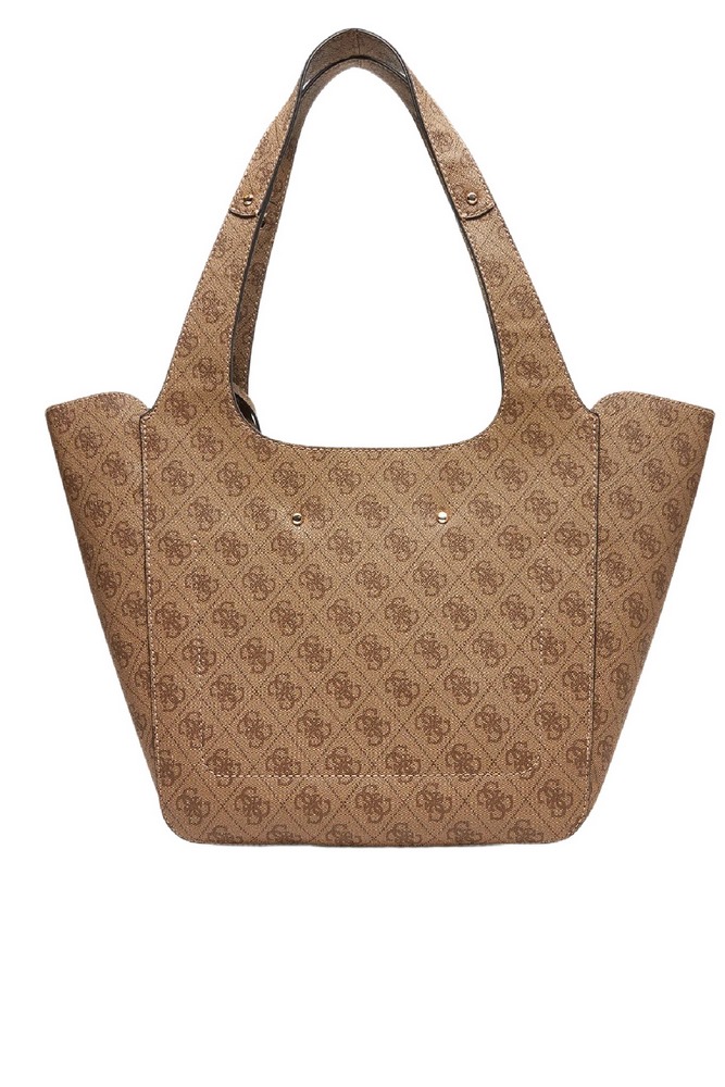 GUESS CALISTA 2 IN 1 TOTE ΤΣΑΝΤΑ ΓΥΝΑΙΚΕΙΑ LATTE