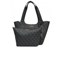 GUESS CALISTA 2 IN 1 TOTE ΤΣΑΝΤΑ ΓΥΝΑΙΚΕΙΑ GREY