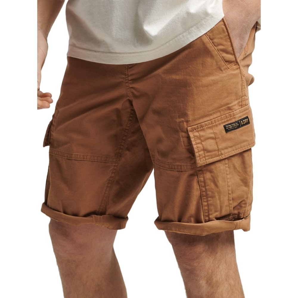 SUPERDRY VINTAGE CORE CARGO SHORT ΒΕΡΜΟΥΔΑ ΑΝΔΡΙΚΗ BROWN