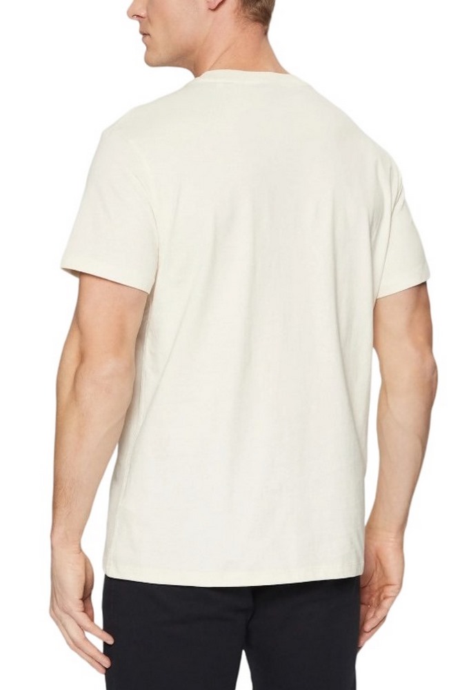 GUESS SS CN GUESS PLANISPHERE T-SHIRT TEE ΜΠΛΟΥΖΑ ΑΝΔΡΙΚΗ WHITE