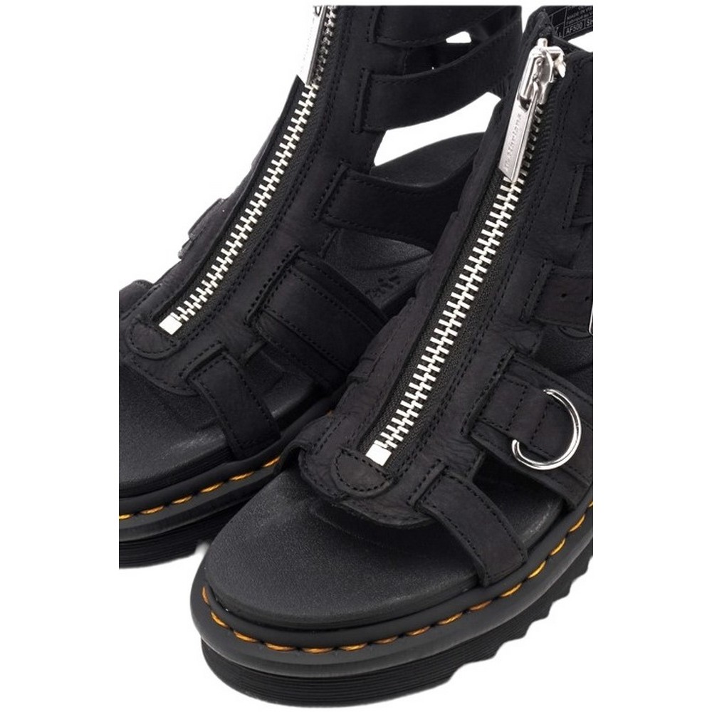 DR. MARTENS OLSON TUMBLED NUBUCK ΠΕΔΙΛΟ ΓΥΝΑΙΚΕΙΟ BLACK