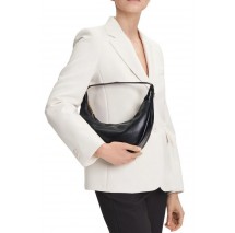 CALVIN KLEIN PINCHED SOFT CRESCENT SM ΤΣΑΝΤΑ ΓΥΝΑΙΚΕΙΑ BLACK