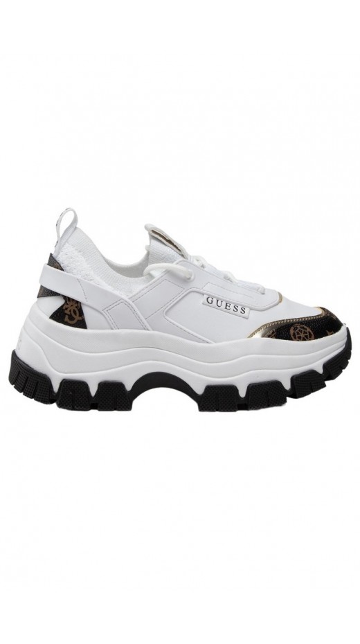 GUESS BRAYDIN FL8BYDSMF12 ΠΑΠΟΥΤΣΙ ΓΥΝΑΙΚΕΙΟ WHITE
