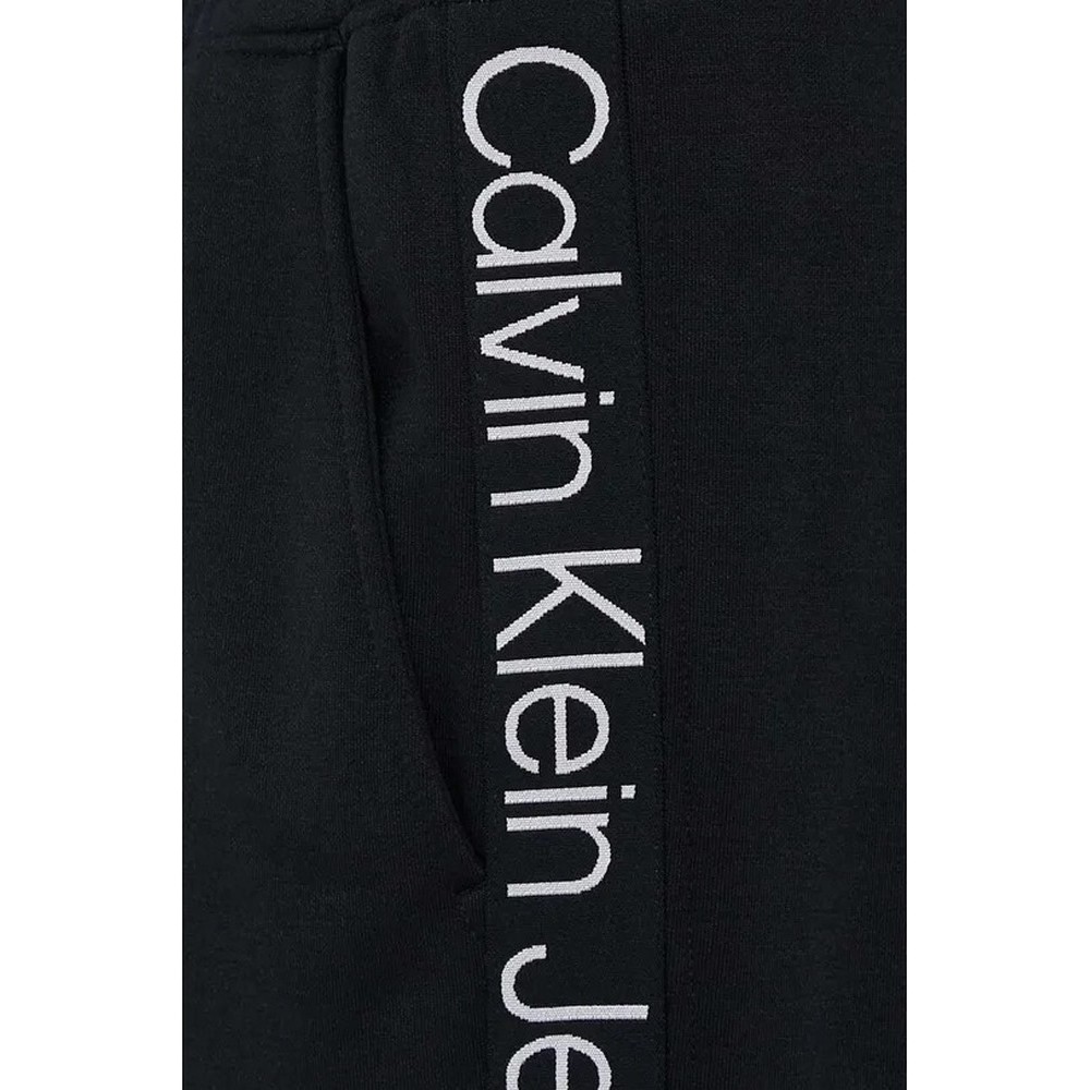 CALVIN KLEIN JEANS TAPE JOG PANT ΠΑΝΤΕΛΟΝΙ ΦΟΡΜΑΣ ΓΥΝΑΙΚΕΙΟ BLACK