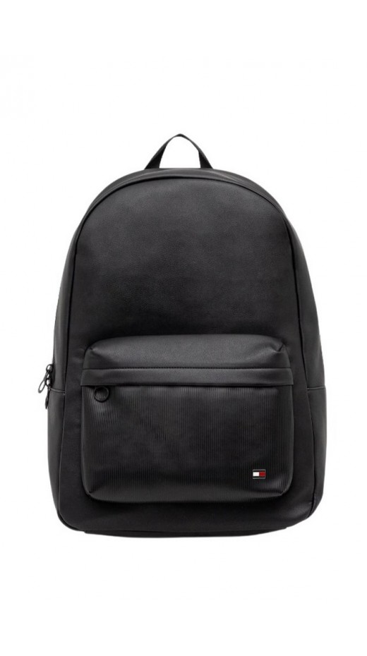 TOMMY HILFIGER FLAG BACKPACK ΤΣΑΝΤΑ ΑΝΔΡΙΚΗ BLACK
