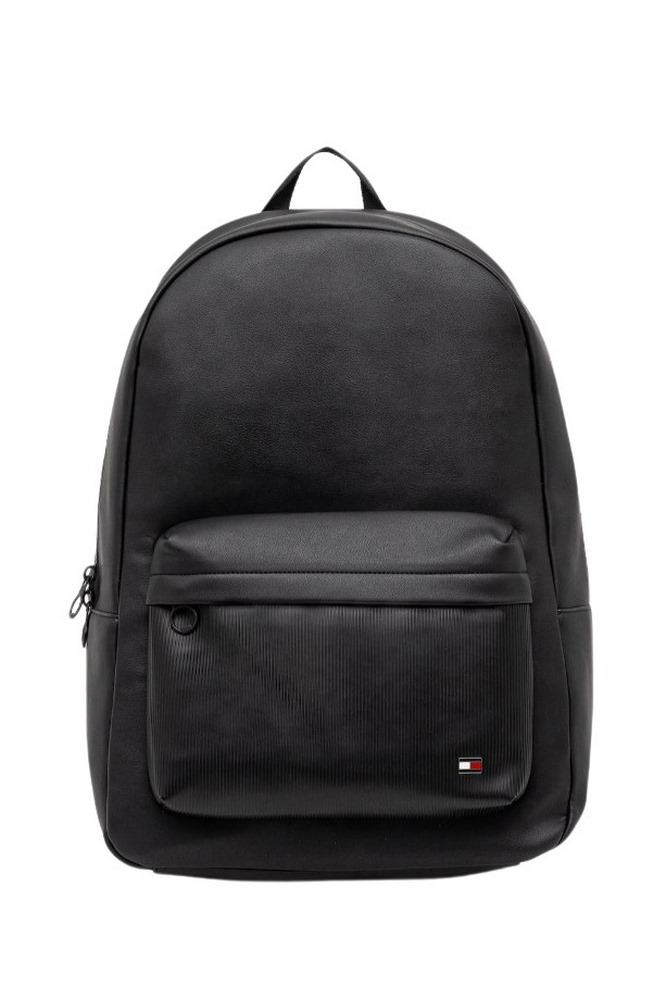 TOMMY HILFIGER FLAG BACKPACK ΤΣΑΝΤΑ ΑΝΔΡΙΚΗ BLACK