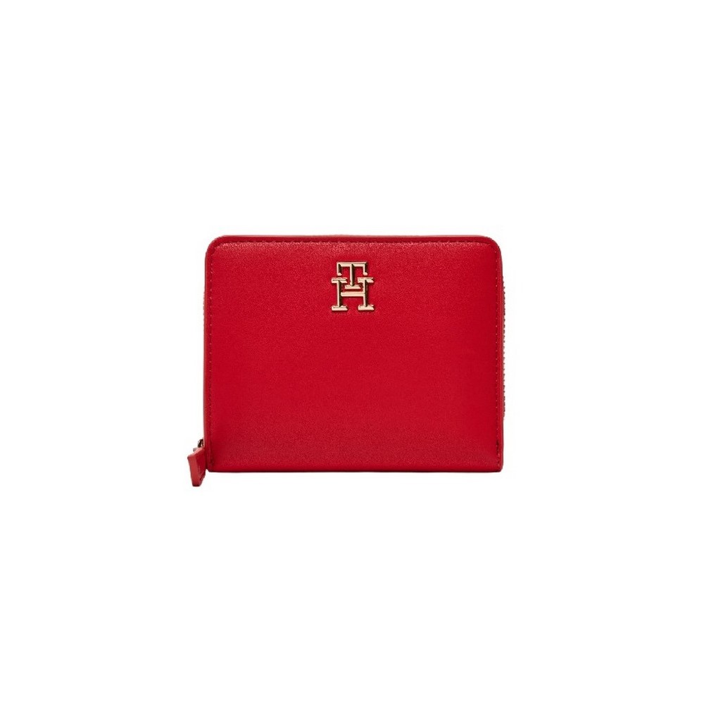 TOMMY HILFIGER LOGOTAPE MED ZA ΠΟΡΤΟΦΟΛΙ ΓΥΝΑΙΚΕΙΟ RED