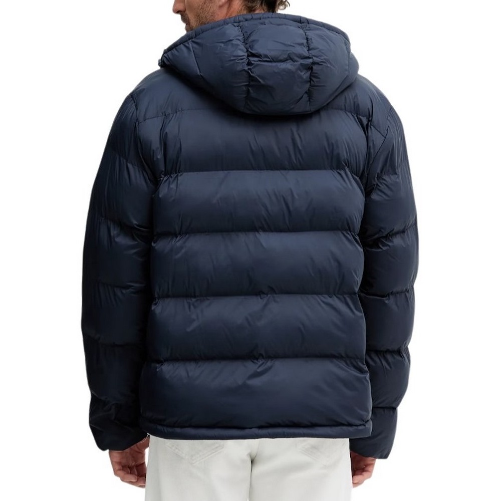 CALVIN KLEIN JEANS LS NYLON MONOGRAM PUFFER JKT ΜΠΟΥΦΑΝ ΑΝΔΡΙΚΟ DARK NAVY