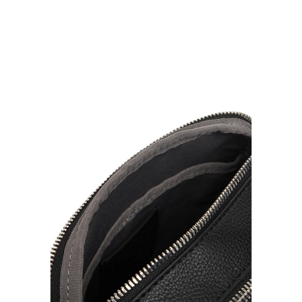 CALVIN KLEIN RAISED POCKET REPORTER ΤΣΑΝΤΑ ΑΝΔΡΙΚΗ BLACK