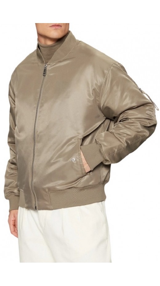 CALVIN KLEIN JEANS LS NYLON PADDED HERO BOMBER ΜΠΟΥΦΑΝ ΑΝΔΡΙΚΟ BRINDLE