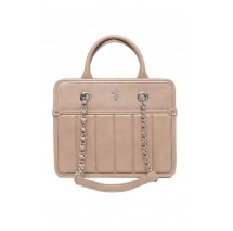 ΤΣΑΝΤΑ DUNE SHOPPING SM CRACKLE ΓΥΝΑΙΚΕΙΑ TRUSSARDI BEIGE