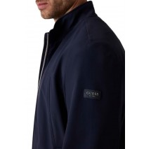 GUESS STRETCH PACKABLE BOMBER ΜΠΟΥΦΑΝ ΑΝΔΡΙΚΟ BLACK
