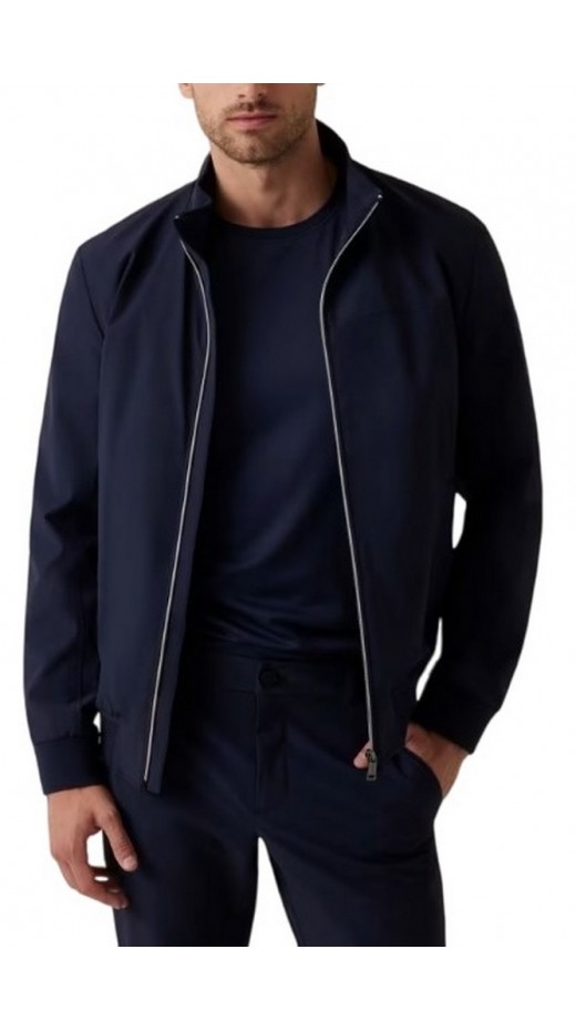 GUESS STRETCH PACKABLE BOMBER ΜΠΟΥΦΑΝ ΑΝΔΡΙΚΟ BLACK