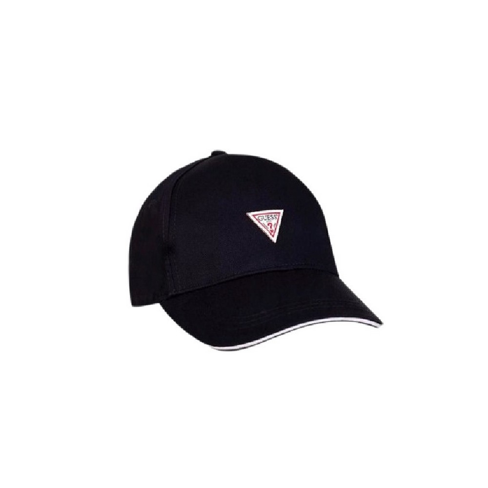 GUESS TRIANGLE PATCH BASEBALL ΚΑΠΕΛΟ ΑΝΔΡΙΚΟ BLACK