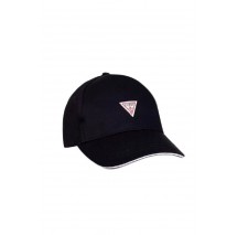 GUESS TRIANGLE PATCH BASEBALL ΚΑΠΕΛΟ ΑΝΔΡΙΚΟ BLACK