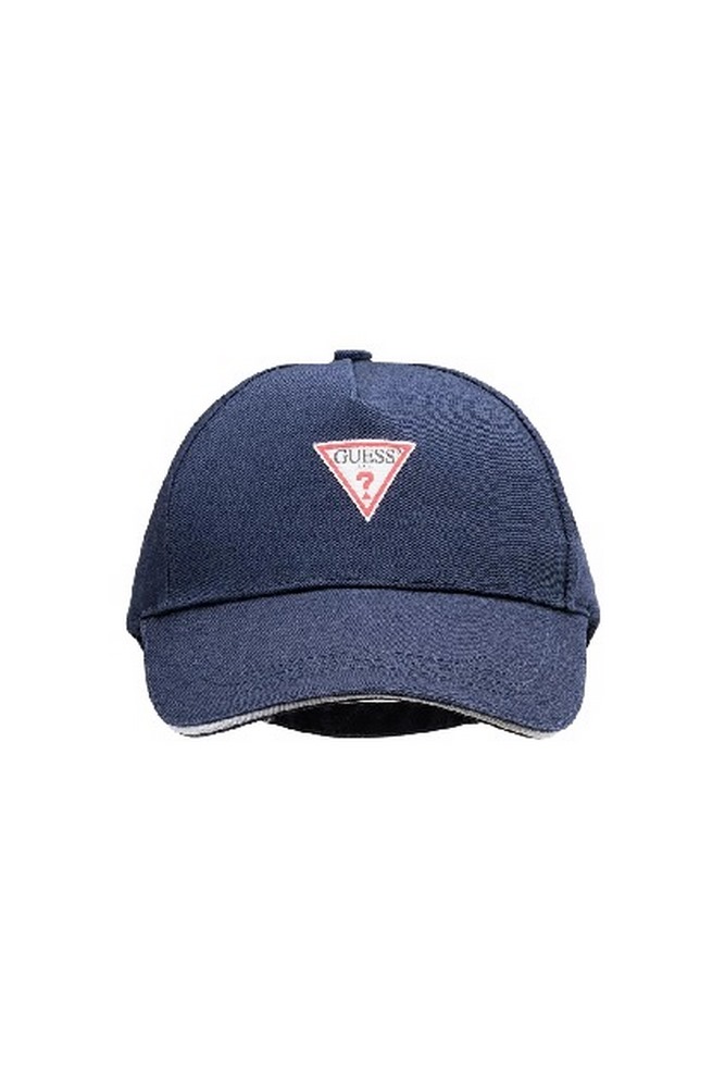 GUESS TRIANGLE PATCH BASEBALL ΚΑΠΕΛΟ ΑΝΔΡΙΚΟ BLUE