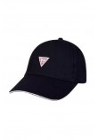 GUESS TRIANGLE PATCH BASEBALL ΚΑΠΕΛΟ ΑΝΔΡΙΚΟ BLACK