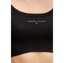 TOMMY JEANS SLIM SP CRP LINEAR LS TEE ΜΠΛΟΥΖΑ ΓΥΝΑΙΚΕΙΑ BLACK