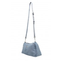 CALVIN KLEIN DENIM LAYLA SHOULDER BAG SM ΤΣΑΝΤΑ ΓΥΝΑΙΚΕΙΑ BLUΕ DENIM