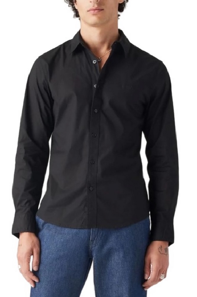 LEVIS LS BATTERY HM SHIRT SLIM BLACKS ΠΟΥΚΑΜΙΣΟ ΑΝΔΡΙΚΟ BLACK