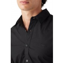 LEVIS LS BATTERY HM SHIRT SLIM BLACKS ΠΟΥΚΑΜΙΣΟ ΑΝΔΡΙΚΟ BLACK