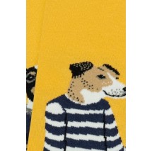 JIMMY LION THE DREAMER SOCKS UNISEX ΚΑΛΤΣΕΣ YELLOW