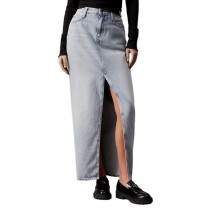 CALVIN KLEIN JEANS MAXI SKIRT ΦΟΥΣΤΑ ΓΥΝΑΙΚΕΙΑ DENIM LIGHT