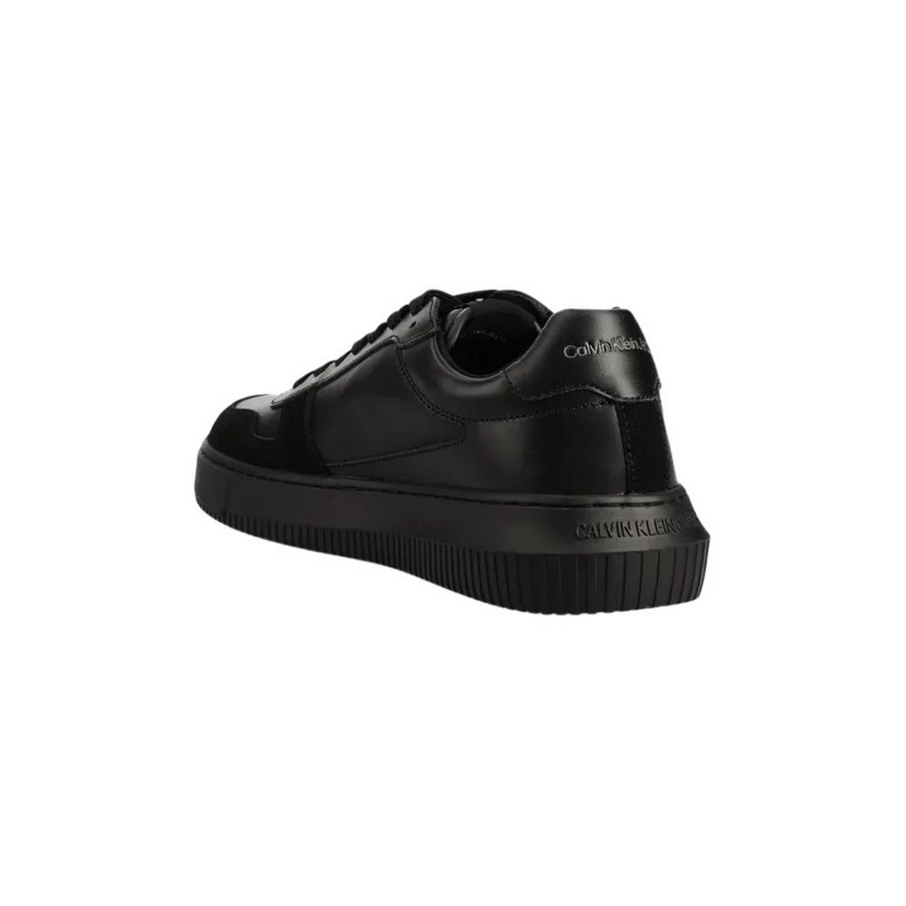 CALVIN KLEIN CHUNKY CUPSOLE LACEUP MIX LTH ΠΑΠΟΥΤΣΙ ΑΝΔΡΙΚΟ BLACK