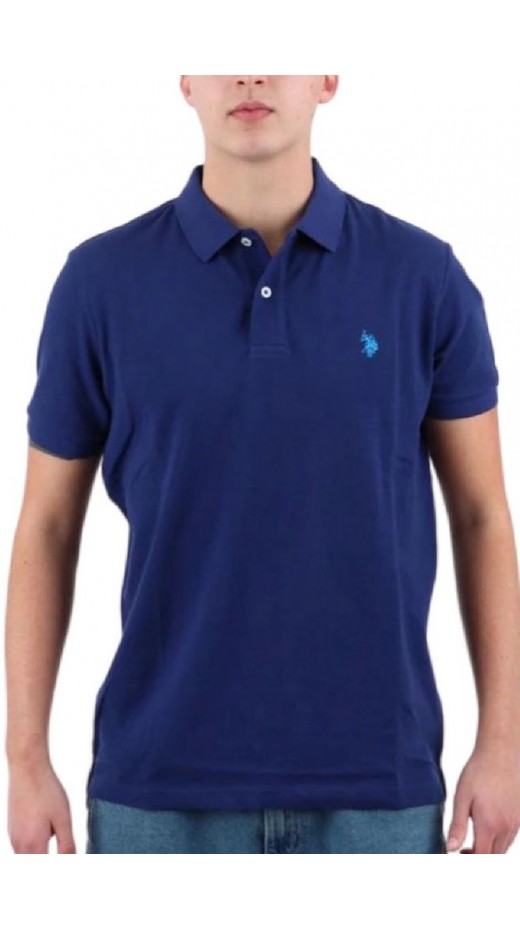 U.S POLO ASSN  41029 POLO T-SHIRT ΜΠΛΟΥΖΑ ΑΝΔΡΙΚΗ NAVY