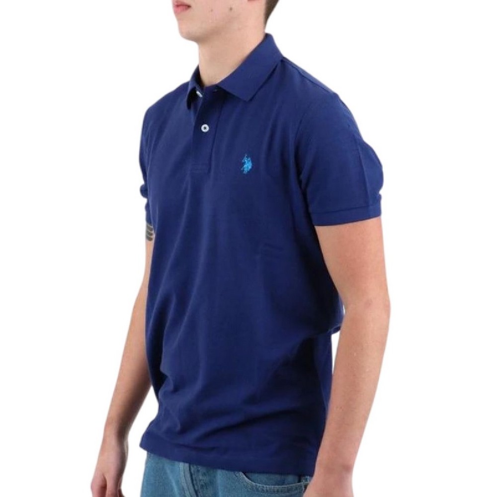 U.S POLO ASSN  41029 POLO T-SHIRT ΜΠΛΟΥΖΑ ΑΝΔΡΙΚΗ NAVY