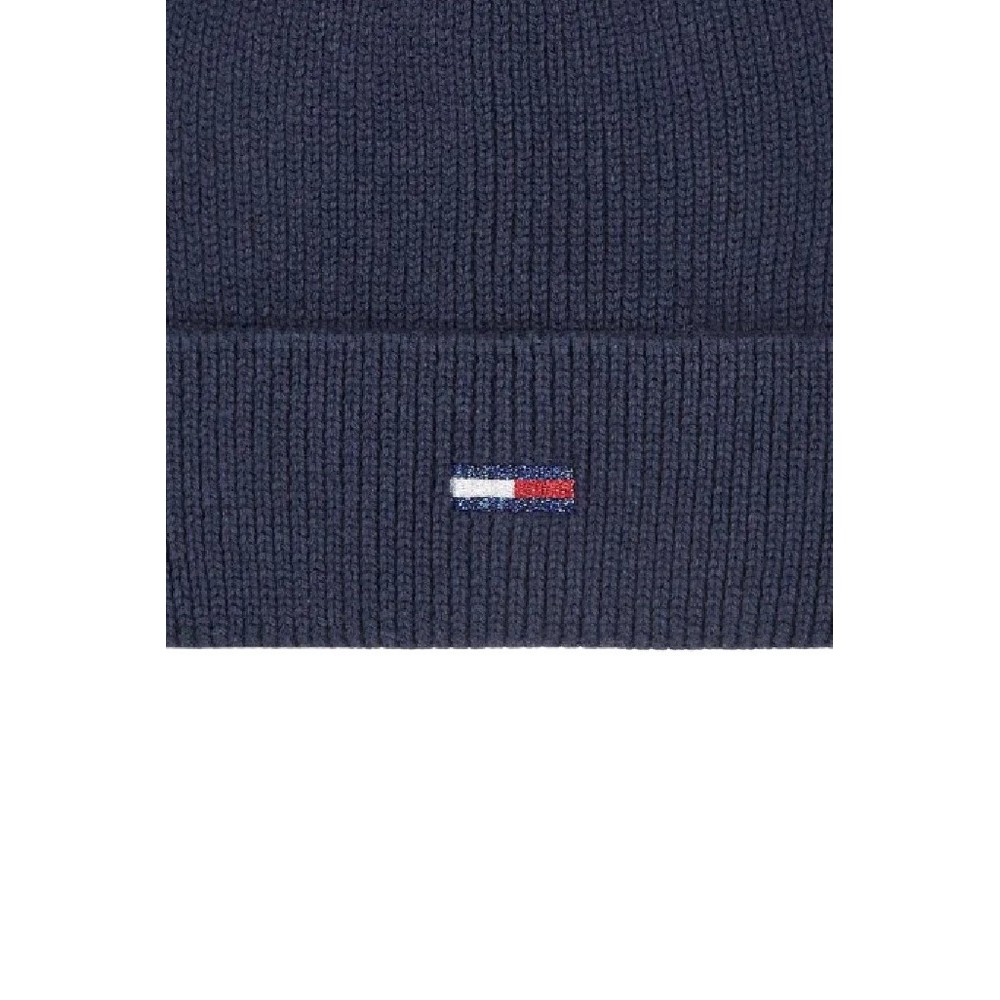 TOMMY HILGIGER TJW FLAG BEANIE ΣΚΟΥΦΟΣ ΓΥΝΑΙΚΕΙΟΣ NAVY