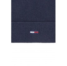 TOMMY HILGIGER TJW FLAG BEANIE ΣΚΟΥΦΟΣ ΓΥΝΑΙΚΕΙΟΣ NAVY