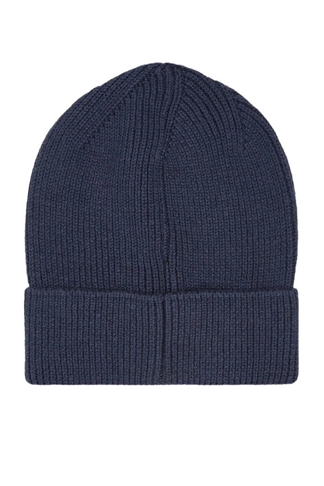 TOMMY HILGIGER TJW FLAG BEANIE ΣΚΟΥΦΟΣ ΓΥΝΑΙΚΕΙΟΣ NAVY