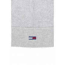 TOMMY HILGIGER TJW FLAG BEANIE ΣΚΟΥΦΟΣ ΓΥΝΑΙΚΕΙΟΣ GREY