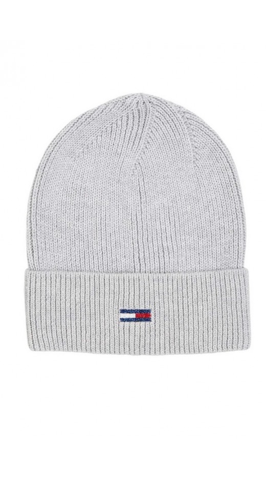 TOMMY HILGIGER TJW FLAG BEANIE ΣΚΟΥΦΟΣ ΓΥΝΑΙΚΕΙΟΣ GREY