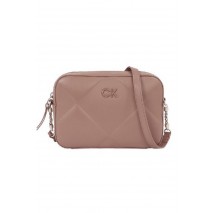 CALVIN KLEIN JEANS RE-LOCK QUILT CAMERA BAG ΤΣΑΝΤΑ ΓΥΝΑΙΚΕΙΑ ROSE