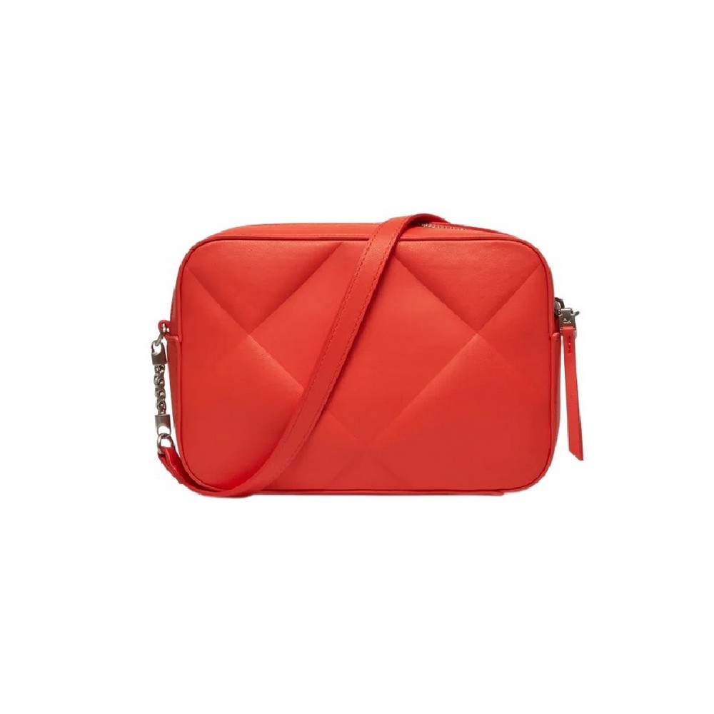 CALVIN KLEIN JEANS RE-LOCK QUILT CAMERA BAG ΤΣΑΝΤΑ ΓΥΝΑΙΚΕΙΑ ORANGE