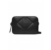 CALVIN KLEIN JEANS RE-LOCK QUILT CAMERA BAG ΤΣΑΝΤΑ ΓΥΝΑΙΚΕΙΑ BLACK/BLACK