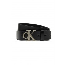 CALVIN KLEIN JEANS MONO PLAQUE LTHR BELT 30MM ΖΩΝΗ ΓΥΝΑΙΚΕΙΑ BLACK