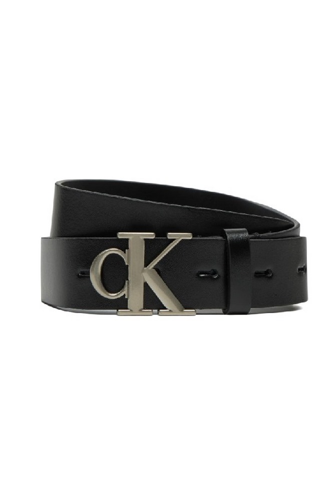 CALVIN KLEIN JEANS MONO PLAQUE LTHR BELT 30MM ΖΩΝΗ ΓΥΝΑΙΚΕΙΑ BLACK