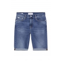 CALVIN KLEIN JEANS SLIM SHORT ΒΕΡΜΟΥΔΑ ΑΝΔΡΙΚΗ BLUΕ DENIM