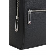 TOMMY HILFIGER TH EMBLEM BACKPACK ΤΣΑΝΤΑ ΓΥΝΑΙΚΕΙΑ BLACK