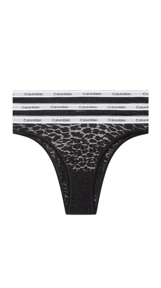 CALVIN KLEIN BRAZILIAN 3PK ΕΣΩΡΟΥΧΟ ΓΥΝΑΙΚΕΙΟ BLACK