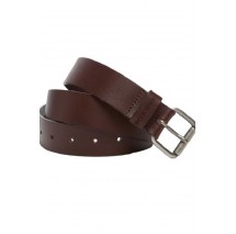 GJ HAMMERED LEATHER BELT ΖΩΝΗ ΑΝΔΡΙΚΗ UNISEX BROWN