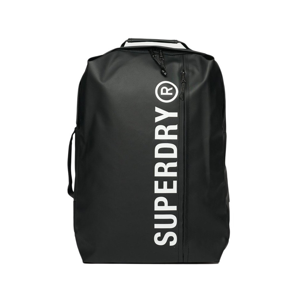 SUPERDRY TARP BACKPACK UNISEX ΤΣΑΝΤΑ ΓΥΝΑΙΚΕΙΑ BLACK