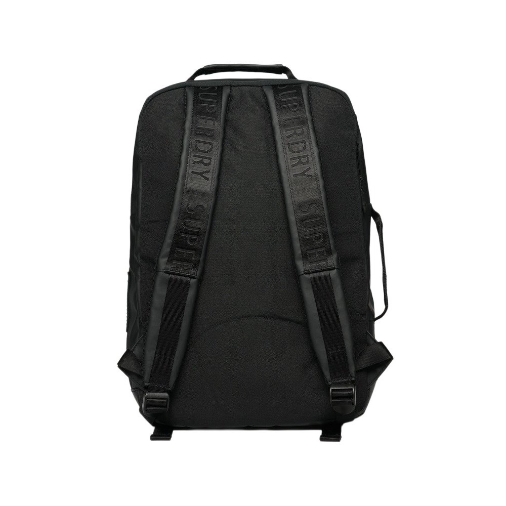 SUPERDRY TARP BACKPACK UNISEX ΤΣΑΝΤΑ ΓΥΝΑΙΚΕΙΑ BLACK