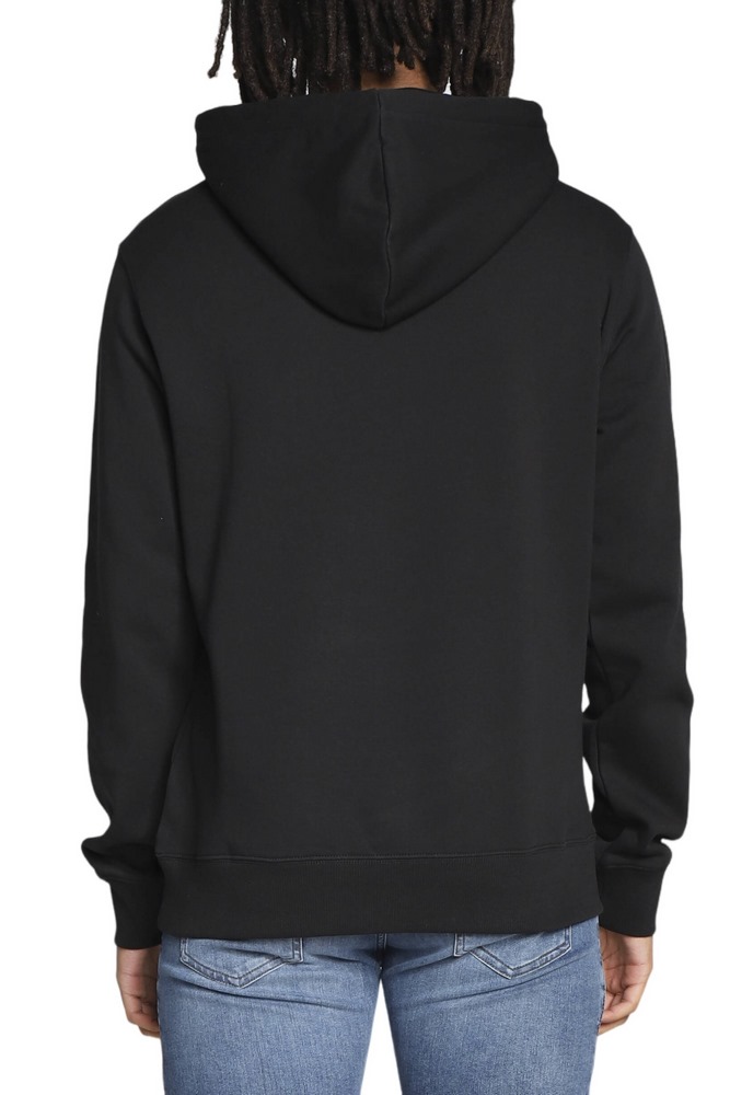 CALVIN KLEIN JEANS SEASONAL MONOGRAM REGULAR HOODIE ΜΠΛΟΥΖΑ ΦΟΥΤΕΡ ΑΝΔΡΙΚΗ CK BLACK