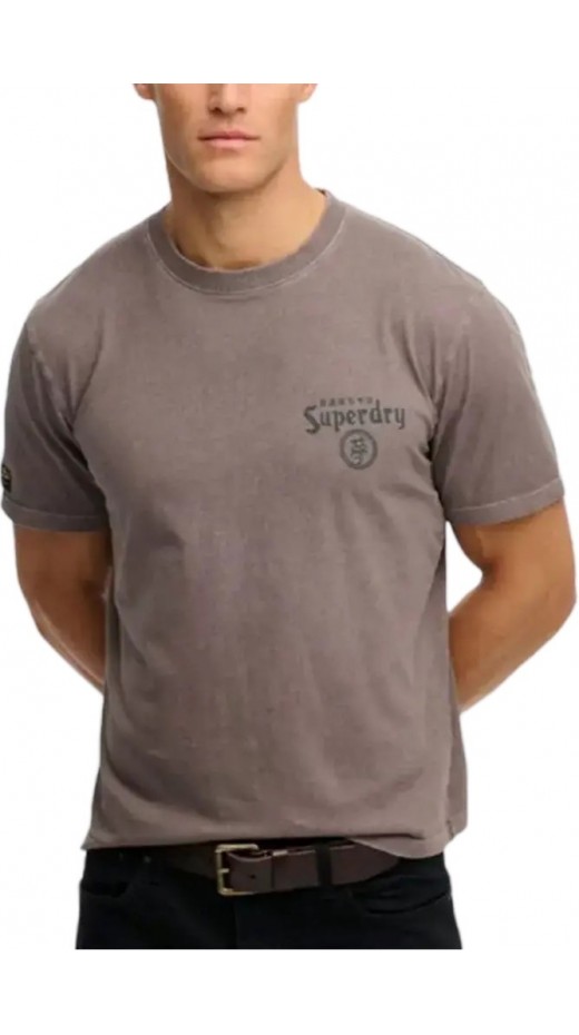 SUPERDRY D2 OVIN TOKYO NARRATIVE LOOSE T-SHIRT ΜΠΛΟΥΖΑ ΑΝΔΡΙΚΗ DARK GREY