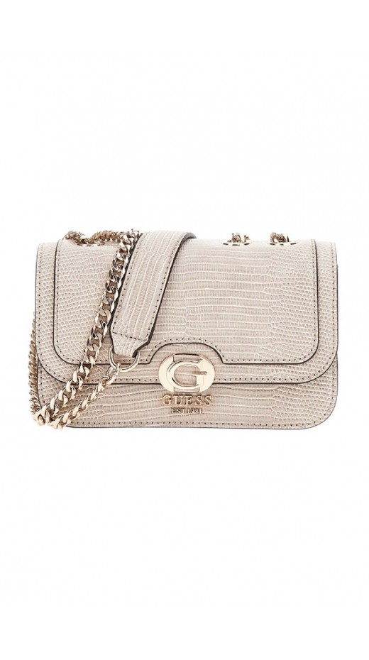 GUESS ORLINA MINI CNVRTBL XBDY FLAP ΤΣΑΝΤΑ ΓΥΝΑΙΚΕΙΑ TAUPE