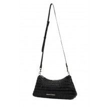 CALVIN KLEIN ROUCHED SHOULDER BAG ΤΣΑΝΤΑ ΓΥΝΑΙΚΕΙΑ BLACK